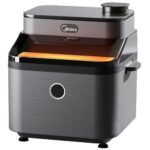 Air Fryer Frytkownica beztłuszczowa MIDEA MF-CY75C2​​ z funkcją pary i okienkiem do obserwacji postępów gotowania