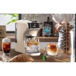 Ekspres HIBREW H1B Beżowy z modułem do kapsułek Dolce Gusto i Nespresso