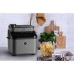 Air Fryer Frytkownica beztłuszczowa MIDEA MF-CY75C2​​ z funkcją pary i okienkiem do obserwacji postępów gotowania