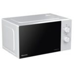 Kuchenka mikrofalowa HISENSE H20MOWP1 700W średnica 25.5 cm pojemność 20L Auto Defrost Biało-czarny