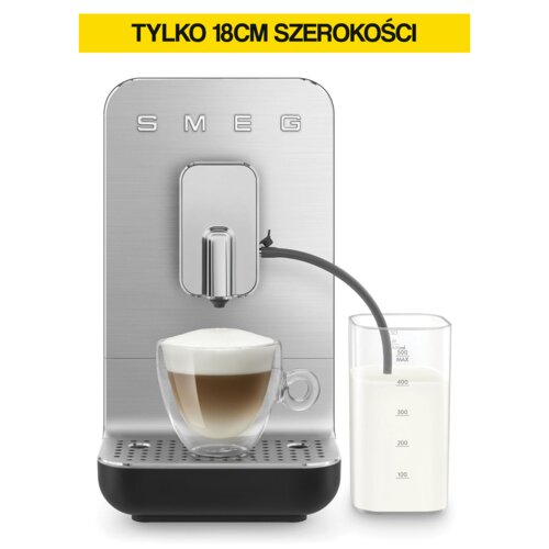 Ekspres SMEG BCC13BLMEU 18 cm szerokości