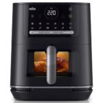 Air Fryer Frytkownica beztłuszczowa BRAUN MultiFry 5 HF5073 6l z okienkiem do obserwacji postępów gotowania