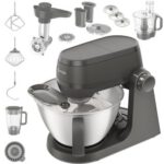 Robot kuchenny planetarny KENWOOD KHC30.070GY 1000W z maszynką do mięsa i krajarką