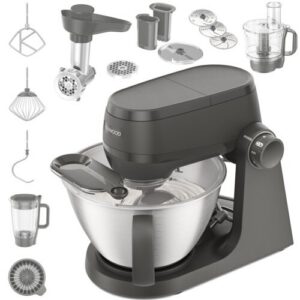 Robot kuchenny planetarny KENWOOD KHC30.070GY 1000W z maszynką do mięsa i krajarką