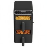 Air Fryer Frytkownica beztłuszczowa TURBOTRONIC TT-AF500D Czarny z podwójnym koszem