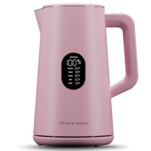 Czajnik GÖTZE & JENSEN KT940P Różowy + Termos GÖTZE & JENSEN KA103P Różowy