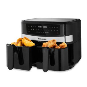 Air Fryer Frytkownica beztłuszczowa TAURUS AF2600D z podwójnym koszem Czarny