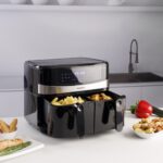 Air Fryer Frytkownica beztłuszczowa TAURUS AF2600D z podwójnym koszem Czarny