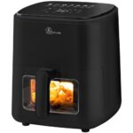 Air Fryer Frytkownica beztłuszczowa EXTRALINK Home SJ-500 5l z okienkiem do obserwacji postępów gotowania