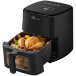 Air Fryer Frytkownica beztłuszczowa EXTRALINK Home SJ-500 5l z okienkiem do obserwacji postępów gotowania