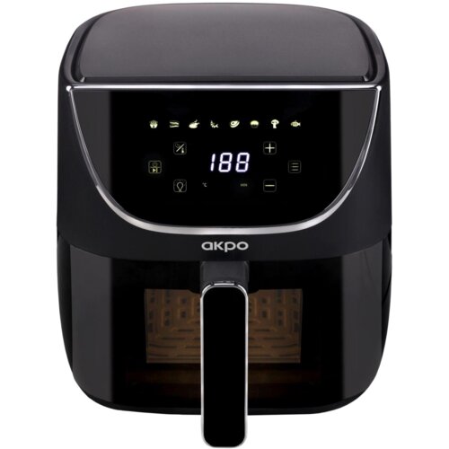 Air Fryer Frytkownica beztłuszczowa AKPO ABF 630CY 5.7l z okienkiem do obserwacji postępów gotowania