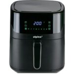 Air Fryer Frytkownica beztłuszczowa ALPINA XL 1600 W 6L z pojedynczym koszem cyfrowy ekran dotykowy
