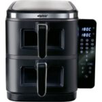 Air Fryer Frytkownica beztłuszczowa ALPINA XXL 2800W 11L z podwójnym koszem programator czasowy