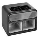 Air Fryer Frytkownica beztłuszczowa AMICA AFM 7020 8l z podwójnym koszem z okienkiem do obserwacji postępów