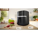 Air Fryer Frytkownica beztłuszczowa BOSCH Serie 4 MAF462B1 z dwoma grzałkami 7 automatycznymi programami