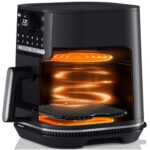 Air Fryer Frytkownica beztłuszczowa BRAUN MultiFry 5 HF5075IBK 6l z okienkiem do obserwacji postępów gotowania