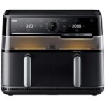 Air Fryer Frytkownica beztłuszczowa BRAUN TwinCook 5 TD5073 10l z podwójnym koszem i okienkiem do obserwacji postępów gotowania