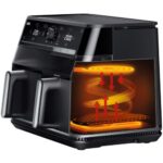 Air Fryer Frytkownica beztłuszczowa BRAUN TwinCook 5 TD5073 10l z podwójnym koszem i okienkiem do obserwacji postępów gotowania
