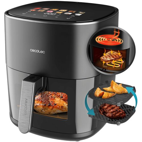 Air Fryer Frytkownica beztłuszczowa CECOTEC CecoFry&Grill Duoheat 6500 6.5l z podwójną grzałką