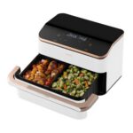 Air Fryer Frytkownica beztłuszczowa COSORI CAF-TF101S-WEUR Dual Blaze TwinFry 10l Wi-Fi dzielony kosz