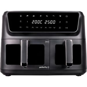 Air Fryer Frytkownica beztłuszczowa ELDOM FR220 Dualo 11l z podwójnym koszem i okienkiem do obserwacji postępów gotowania