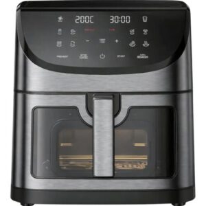 Air Fryer Frytkownica beztłuszczowa EXTRALINK EX.97676 8l z 10 automatycznymi programami i okienkiem do obserwacji postępów gotowania