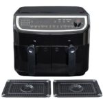 Air Fryer Frytkownica beztłuszczowa GASTRONOMA 18290003 9l z podwójnym koszem 12 automatycznych programów