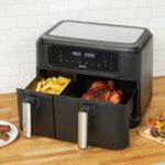 Air Fryer Frytkownica beztłuszczowa HADEN HAD214065 2400 W HADEN 9.5L podwójnym koszem