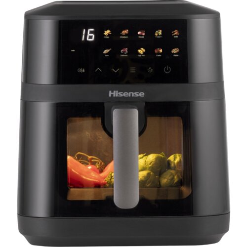 Air Fryer Frytkownica beztłuszczowa HISENSE HAF1800DCD 6.3l z okienkiem do obserwacji postępów gotowania