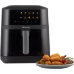 Air Fryer Frytkownica beztłuszczowa HISENSE HAF1800DCD 6.3l z okienkiem do obserwacji postępów gotowania