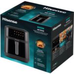 Air Fryer Frytkownica beztłuszczowa HISENSE HAF1800DCD 6.3l z okienkiem do obserwacji postępów gotowania