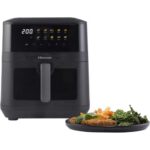 Air Fryer Frytkownica beztłuszczowa HISENSE HAF2100DCD 7.7l z 10 automatycznymi programami i okienkiem do obserwacji postępów gotowania