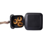 Air Fryer Frytkownica beztłuszczowa HISENSE HAF2100DCD 7.7l z 10 automatycznymi programami i okienkiem do obserwacji postępów gotowania