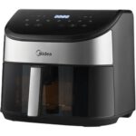 Air Fryer Frytkownica beztłuszczowa MIDEA MAD55000ADK0 z okienkiem do obserwacji postępów gotowania