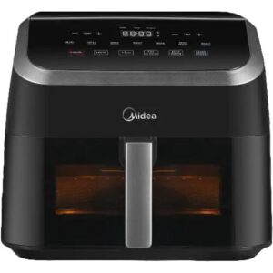 Air Fryer Frytkownica beztłuszczowa MIDEA Space Master MAD85000ADK z okienkiem do obserwacji postępów gotowania