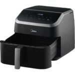 Air Fryer Frytkownica beztłuszczowa MIDEA Space Master MAD85000ADK z okienkiem do obserwacji postępów gotowania