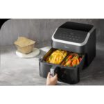Air Fryer Frytkownica beztłuszczowa MIDEA Space Master MAD85000ADK z okienkiem do obserwacji postępów gotowania