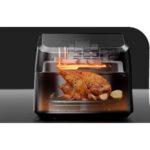 Air Fryer Frytkownica beztłuszczowa MIDEA Space Master MAD85000ADK z okienkiem do obserwacji postępów gotowania