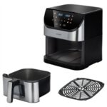 Air Fryer Frytkownica beztłuszczowa MPM MFR-10M/WIFI z okienkiem do obserwacji postępów gotowania