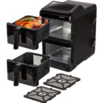 Air Fryer Frytkownica beztłuszczowa MPM MFR-13 12l z podwójnym koszem i okienkiem do obserwacji postępów gotowania