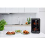 Air Fryer Frytkownica beztłuszczowa MPM MFR-13 12l z podwójnym koszem i okienkiem do obserwacji postępów gotowania
