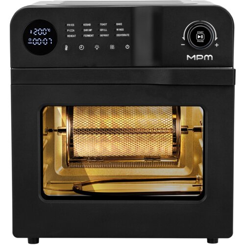 Air Fryer Frytkownica beztłuszczowa MPM MFR-15 12 automatycznych programów 1900W