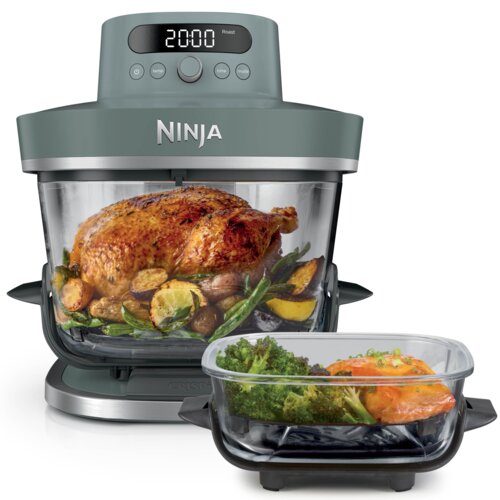 Air Fryer Frytkownica beztłuszczowa NINJA Crispi Pro AS101EUGY 2 szklane pojemniki
