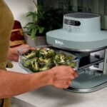 Air Fryer Frytkownica beztłuszczowa NINJA Crispi Pro AS101EUGY 2 szklane pojemniki