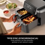 Air Fryer Frytkownica beztłuszczowa NINJA DZ801EU 7.6l z podwójnym koszem