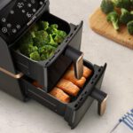 Air Fryer Frytkownica beztłuszczowa PHILIPS Ovi Dual Basket NA462/70 pionowy, 10 l, 6 automatycznych programów