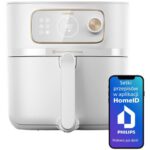 Air Fryer Frytkownica beztłuszczowa PHILIPS Ovi Smart HD9876/25 8.3l Wi-Fi ponad 4000 darmowych przepisów