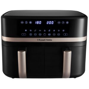 Air Fryer Frytkownica beztłuszczowa RUSSELL HOBBS SatisFry DualBaske 27680-56 9l 9 automatycznych programów