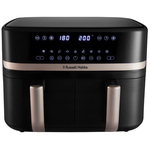 Air Fryer Frytkownica beztłuszczowa RUSSELL HOBBS SatisFry DualBaske 27680-56 9l 9 automatycznych programów