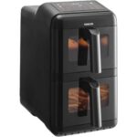 Air Fryer Frytkownica beztłuszczowa SENCOR SFR 1250BK 11.6l z podwójnym koszem, 10 automatycznymi programami i okienkiem do obserwacji postępów